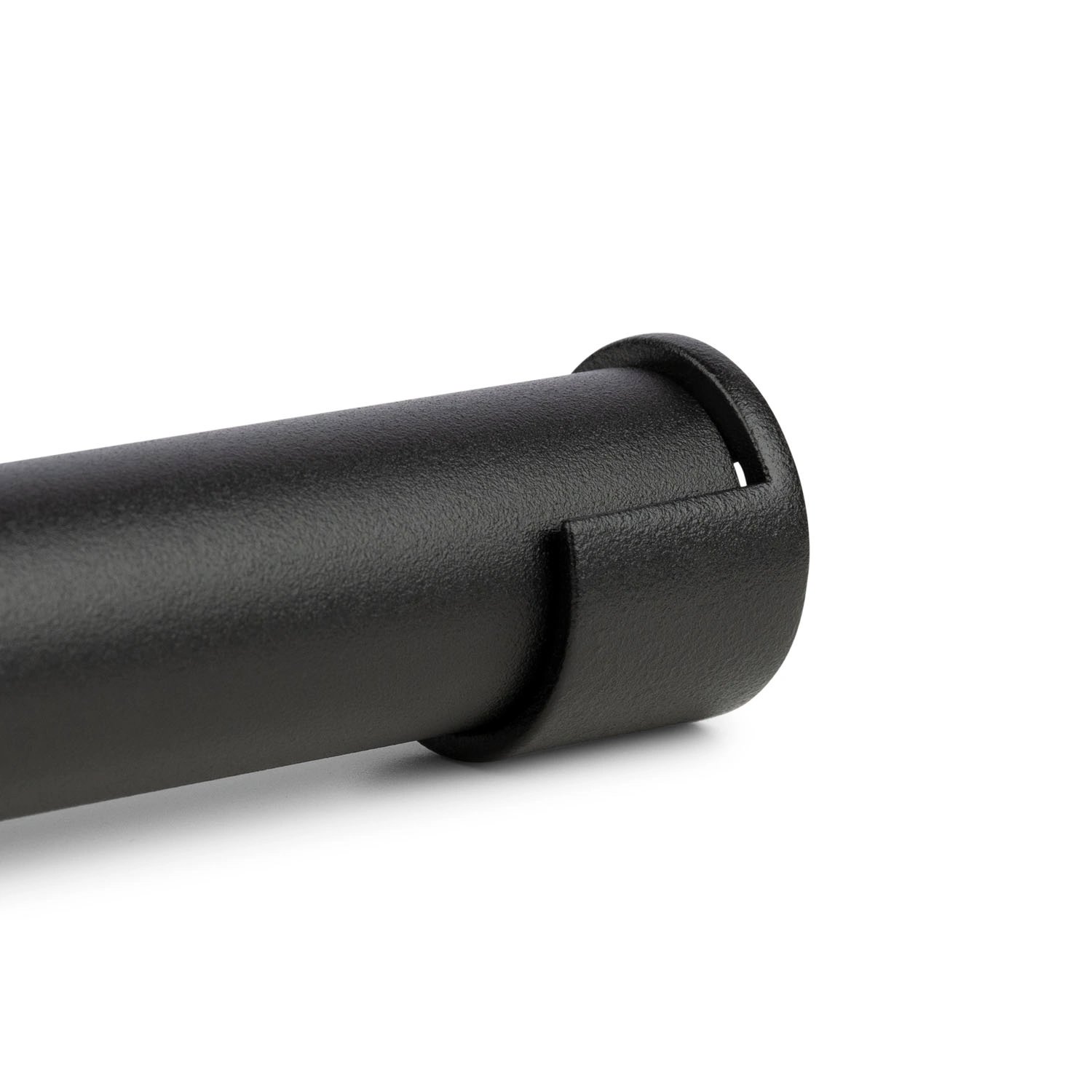 Kleiderstange schwarz Ø25 (mit offener versteckter Befestigung)