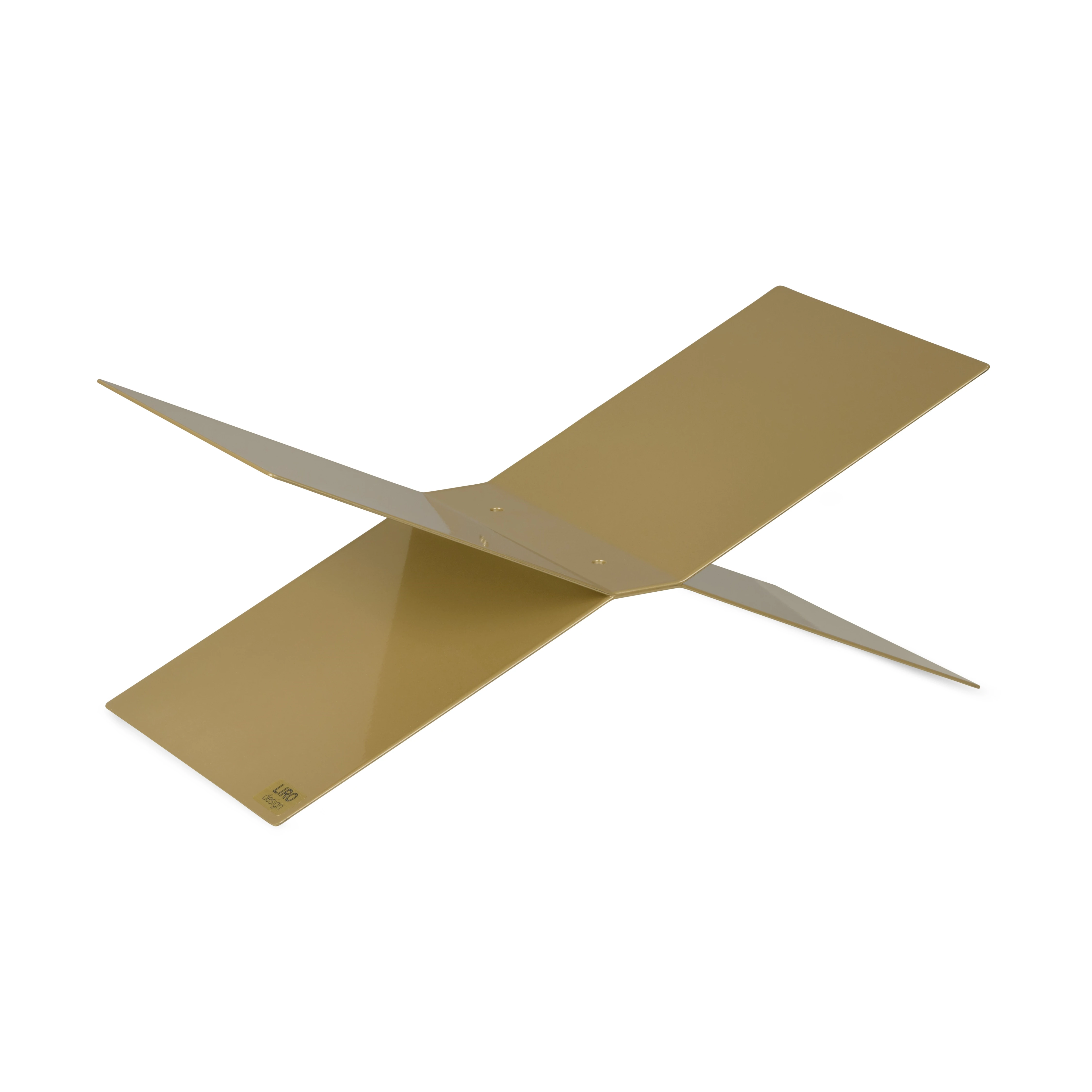 LIROdesign Buchständer Gold