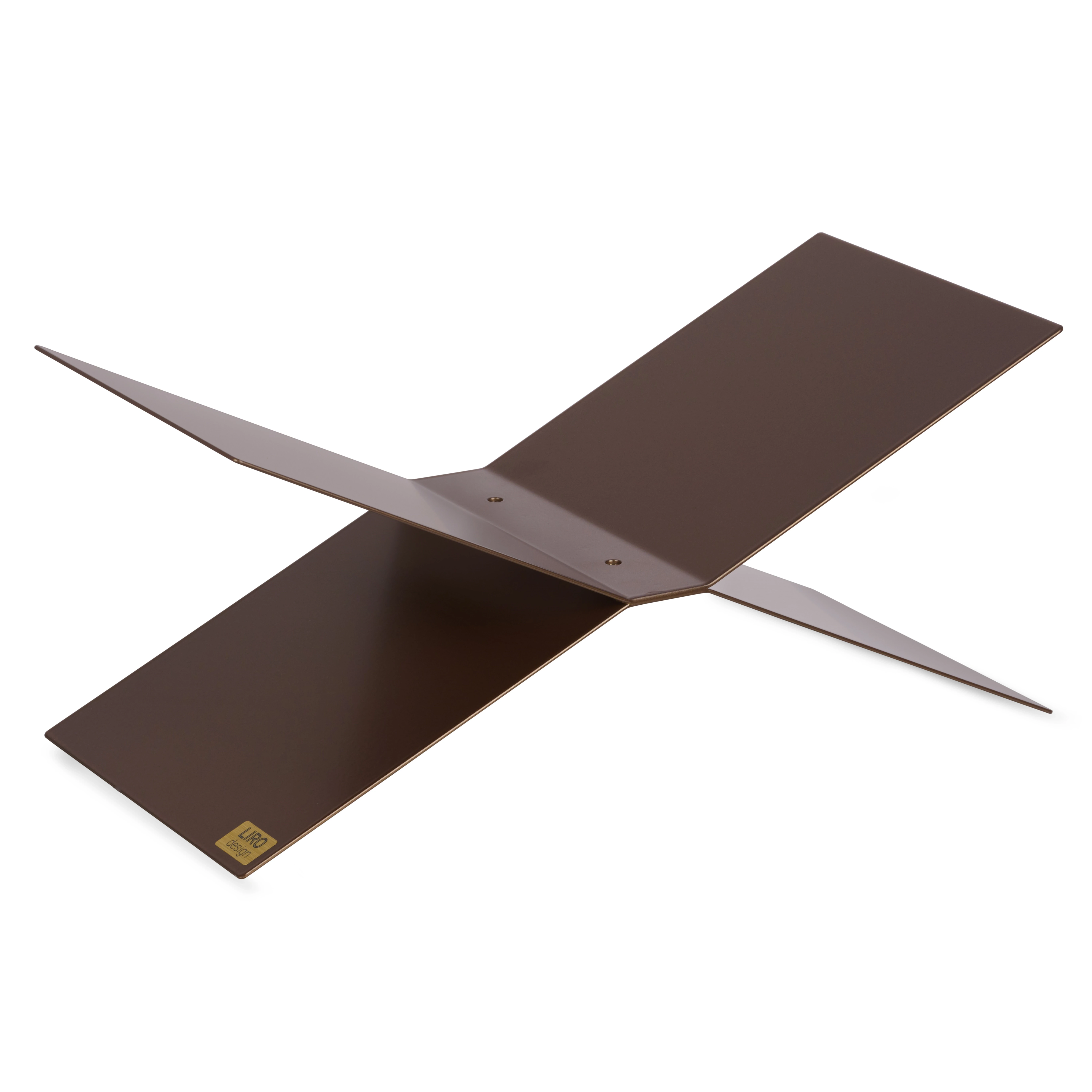 LIROdesign Buchständer Bronze