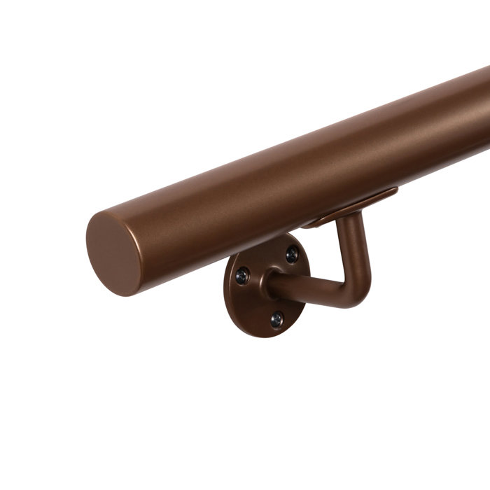 Runde Handlauf Bronze - Ø42,4 mm