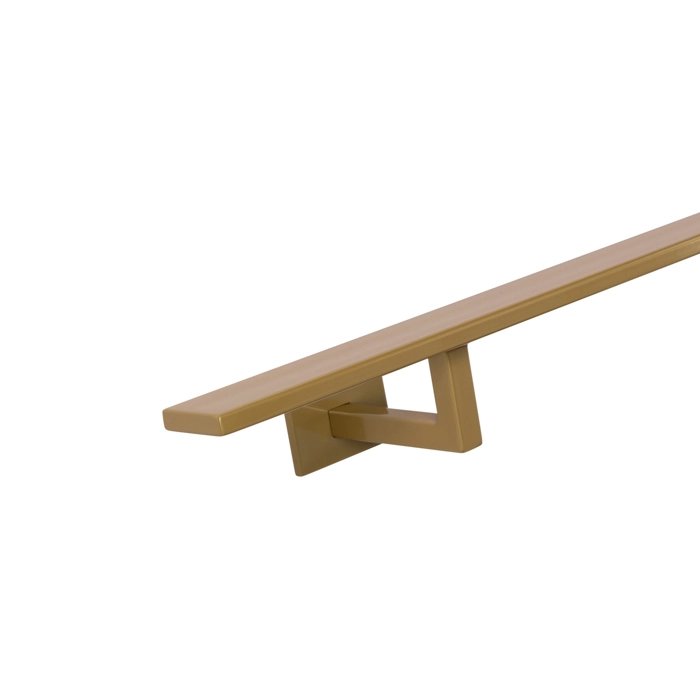 Handlauf Gold rechteckig - 40x10