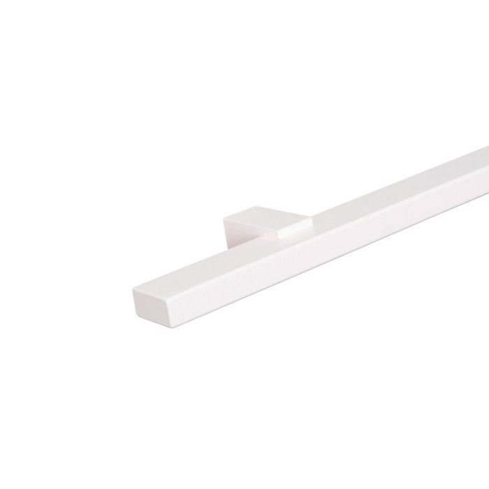 Handlauf weiß rechteckig - 40x20