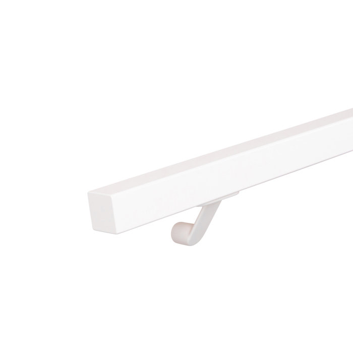 Treppengeländer weiß quadratisch - 40x40