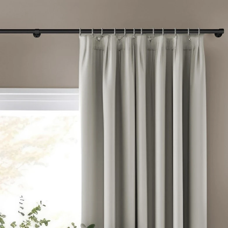 Abstandhalter Schwarz Ø32mm (offen) L=75mm