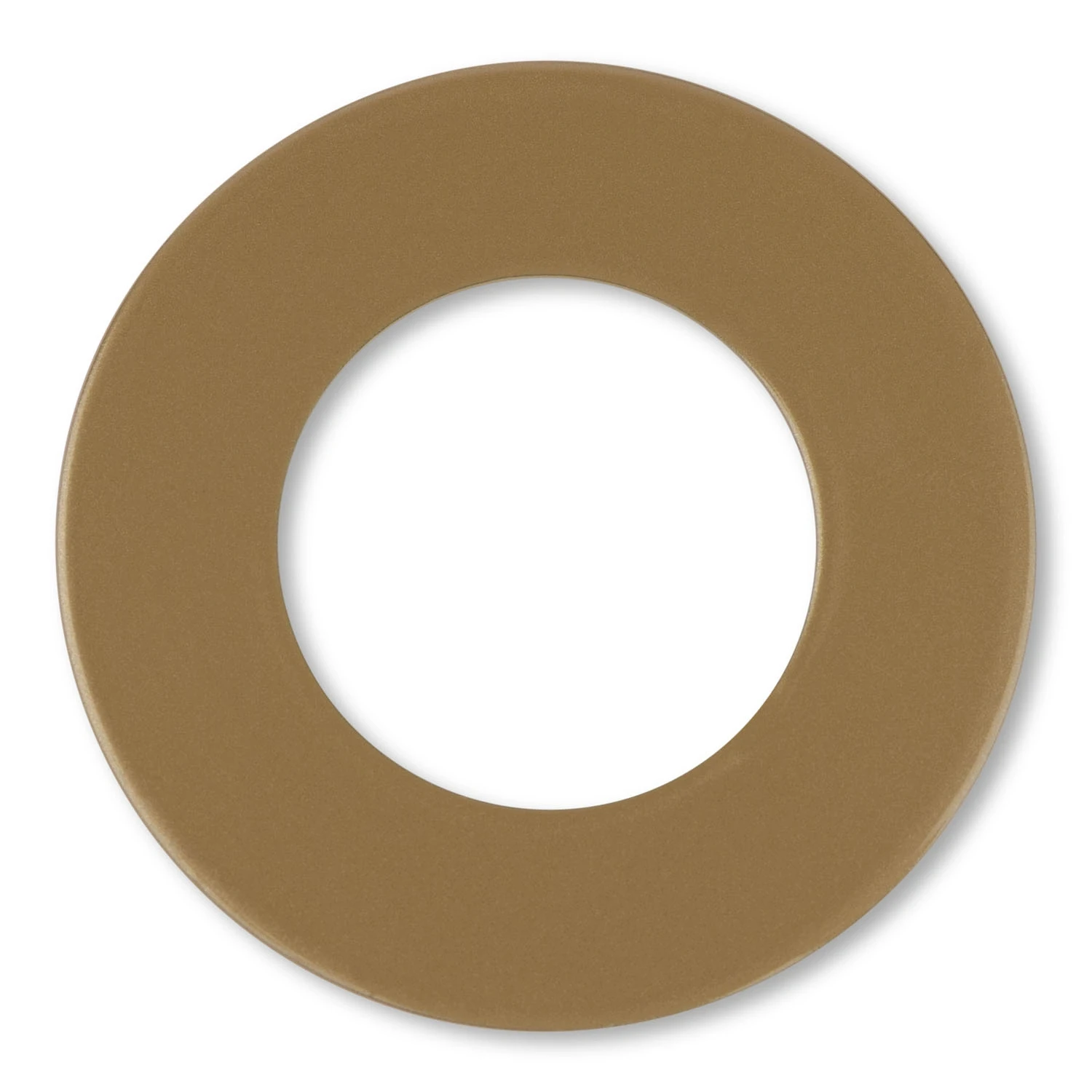 Abdeckscheibe gold für Flansch Ø25