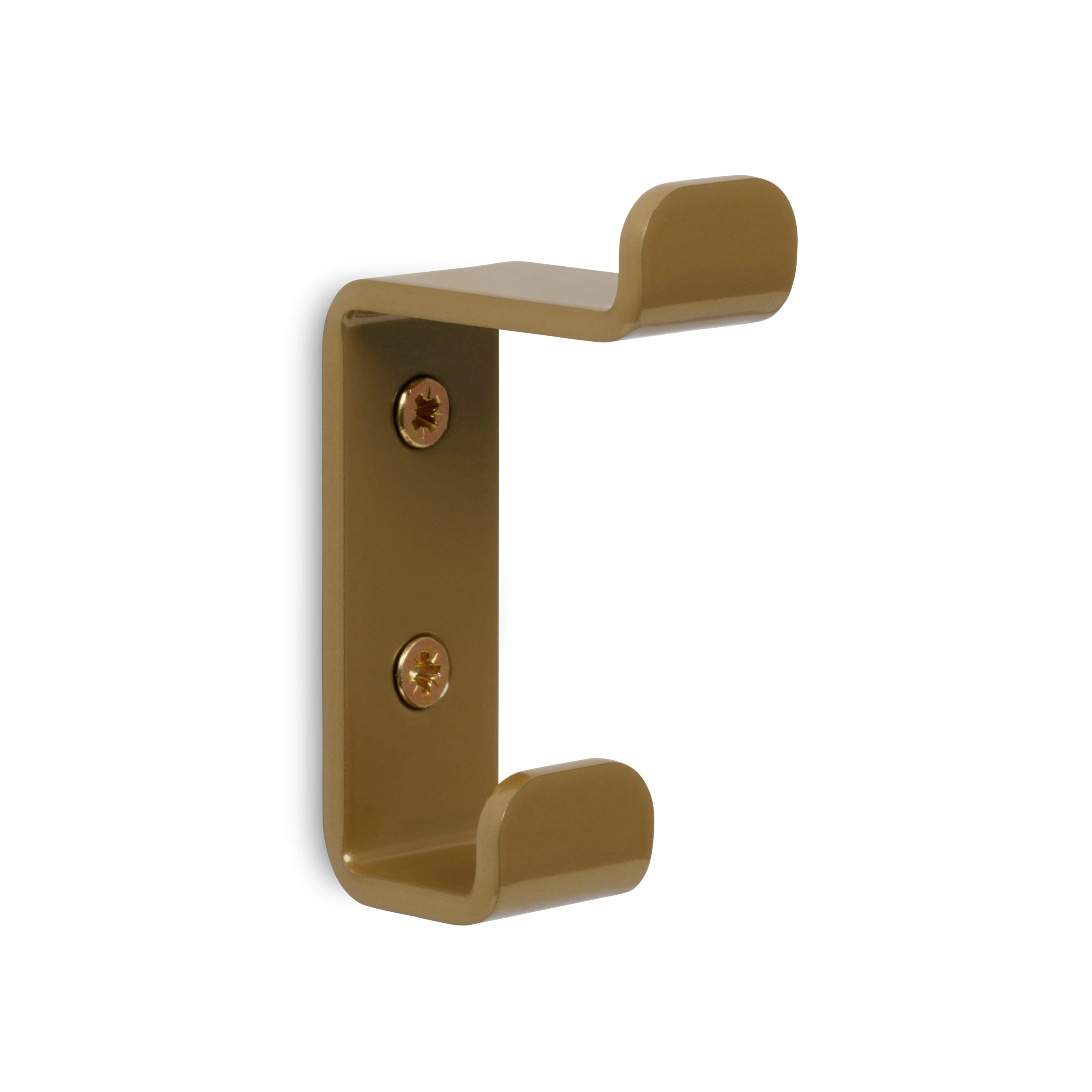 LIROdesign Kleiderhaken doppelt (Gold)