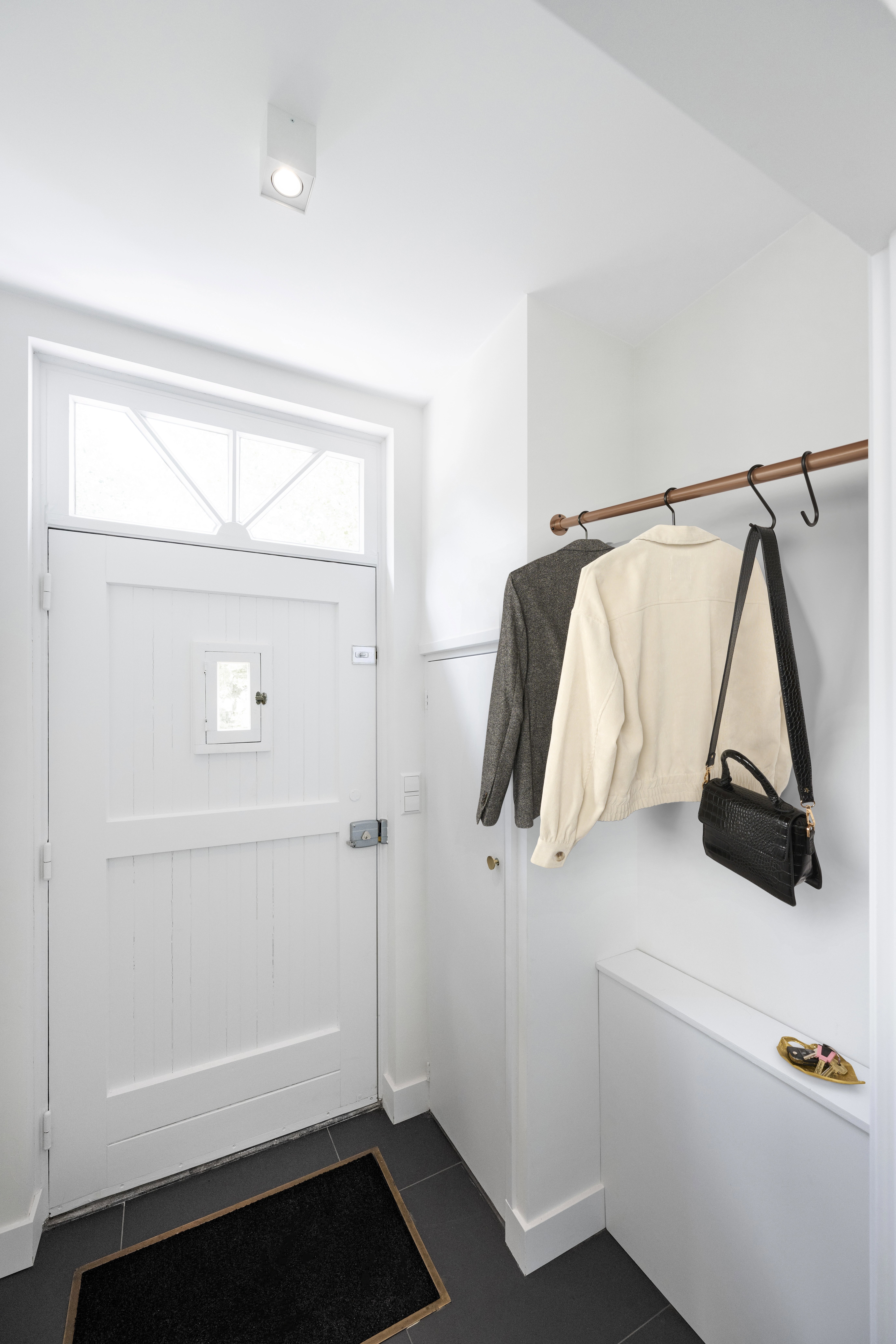 Garderobenstange Bronze Ø25