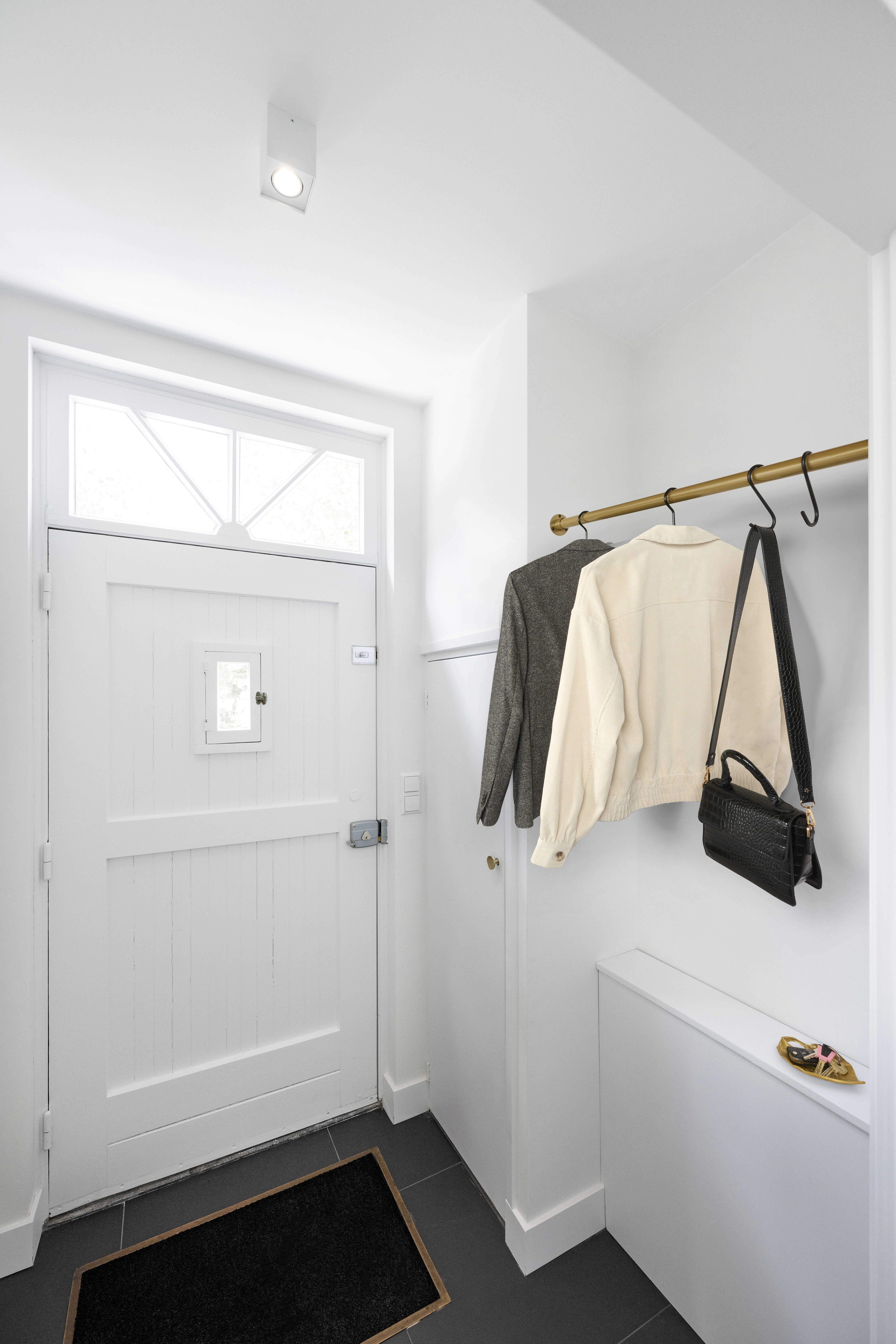 Kleiderstange Gold Ø25