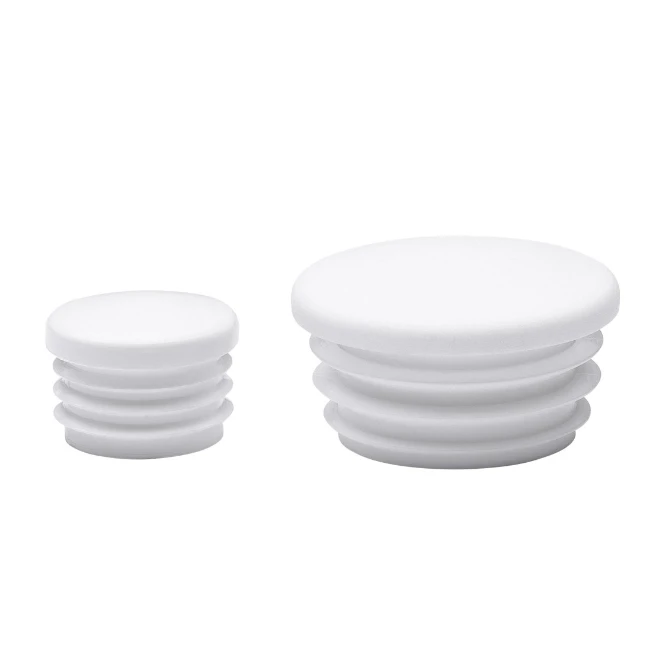 Abschlußkappe weiß für Rohr Ø32 (Satz mit 2 Stück)