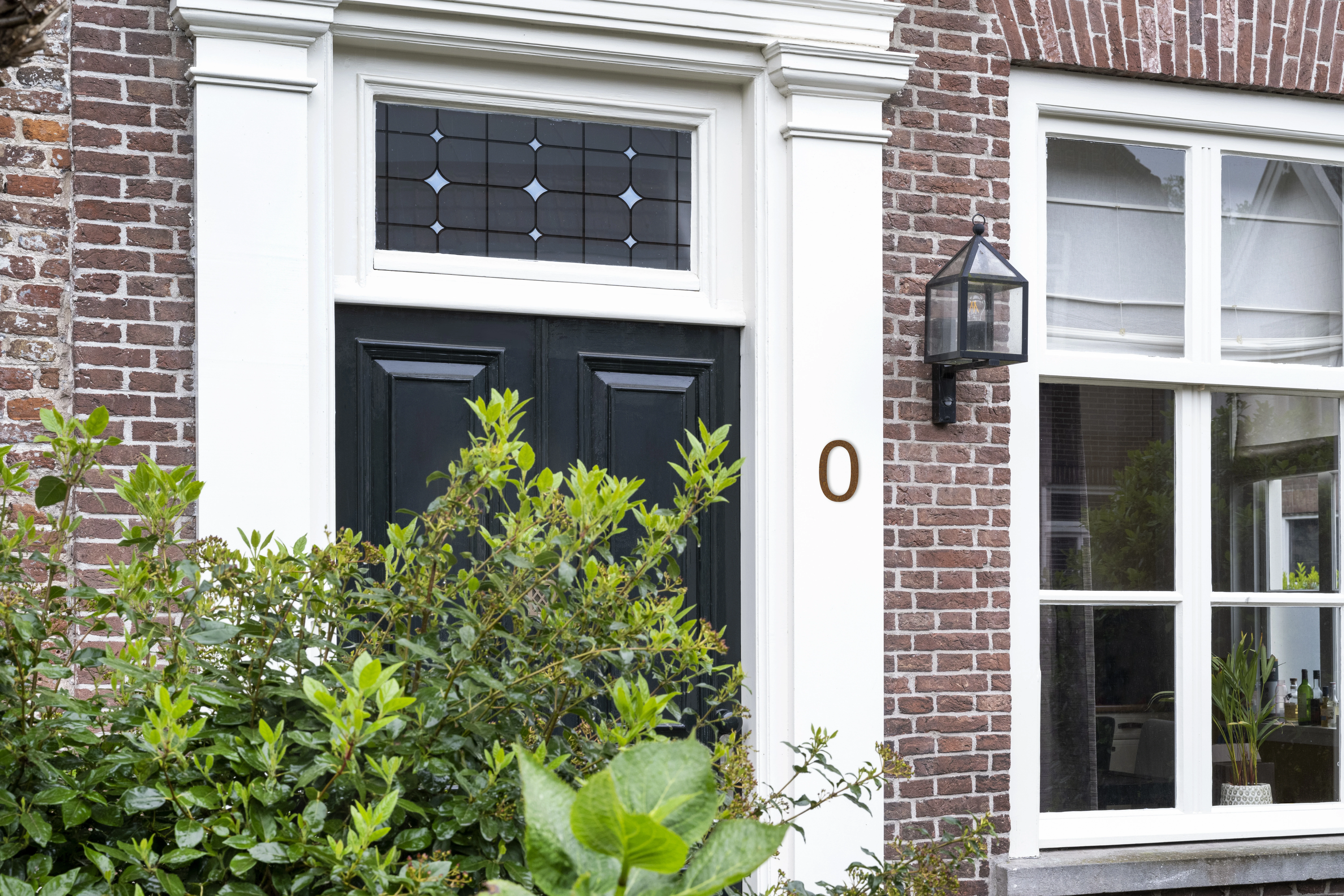 LIROdesign - Hausnummer Cortenstahl - Nr. 0