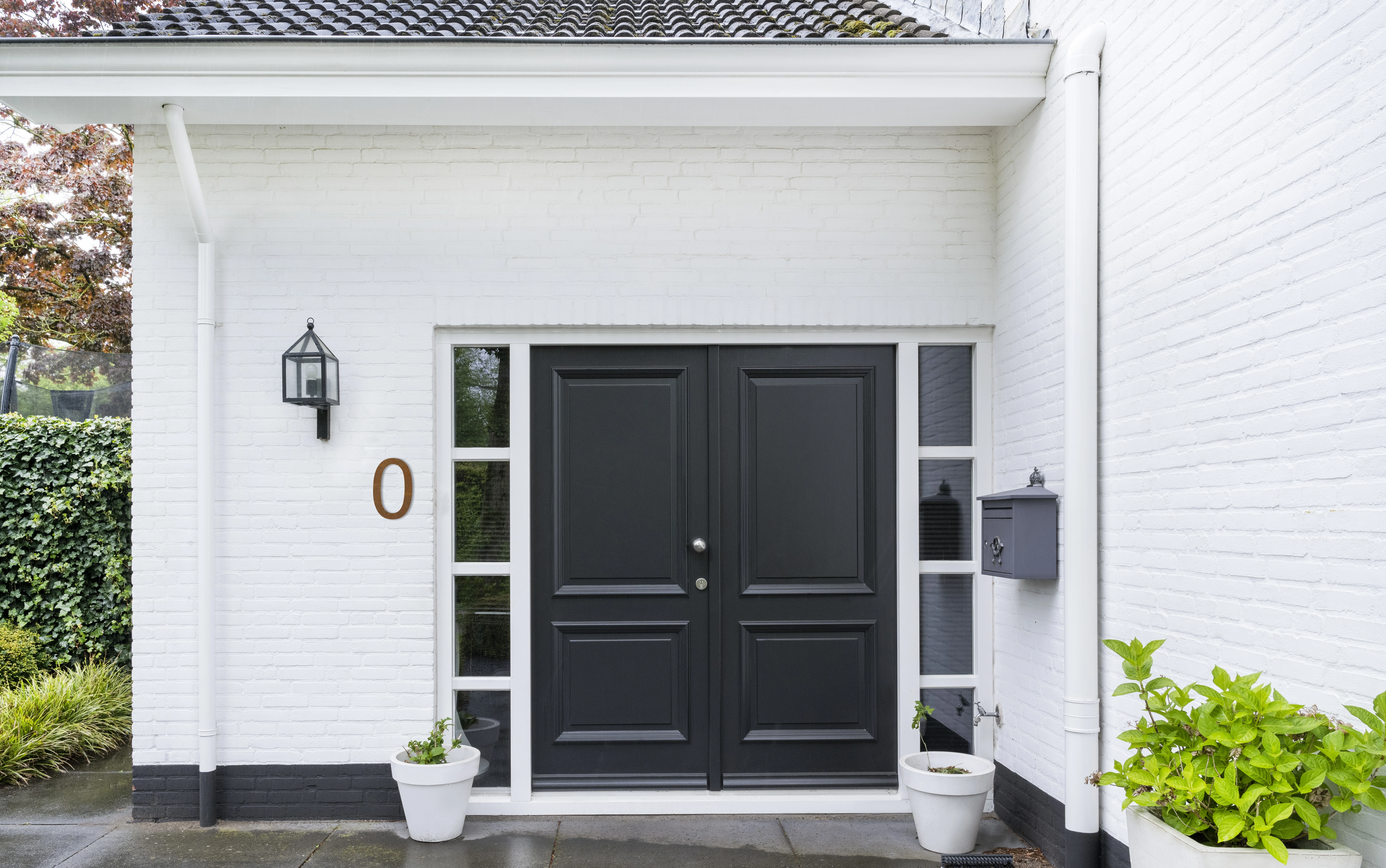 LIROdesign - Hausnummer Cortenstahl XL - Nr. 0