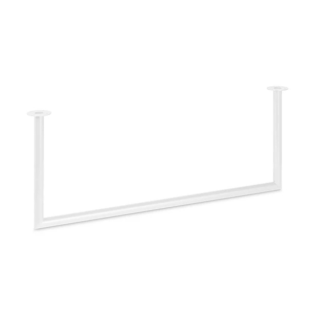 Kleiderstange U-form weiß Ø32