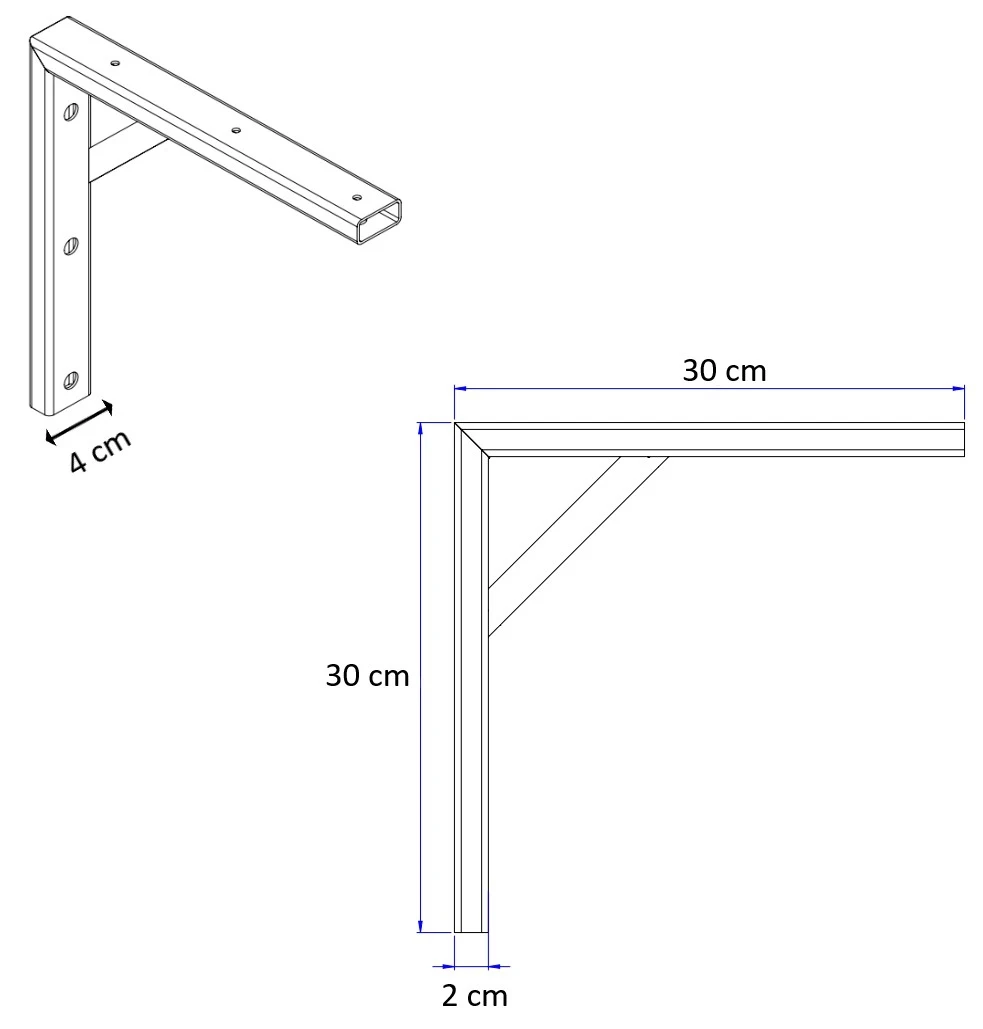 LIROdesign Regalständer Lissabon schwarz