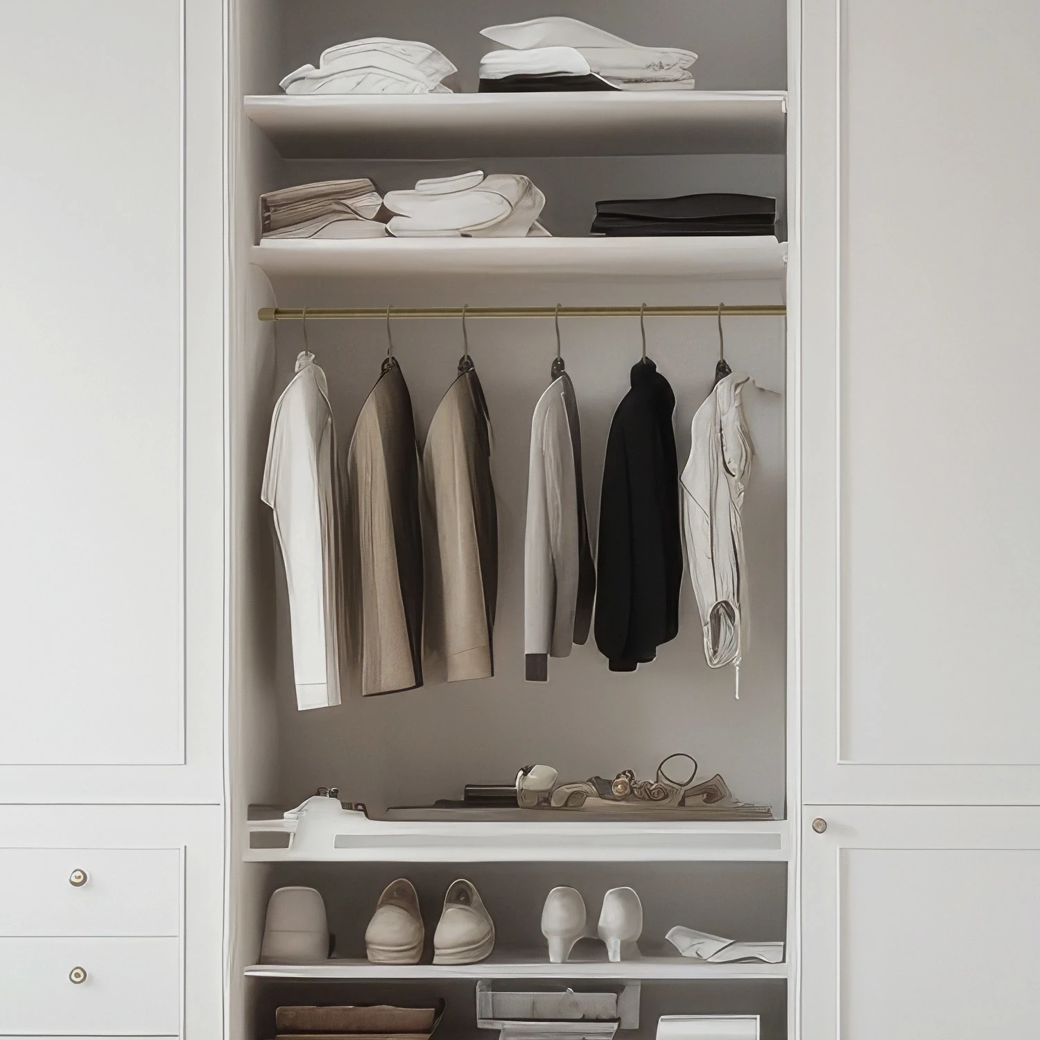 Schrankstange Gold Ø15