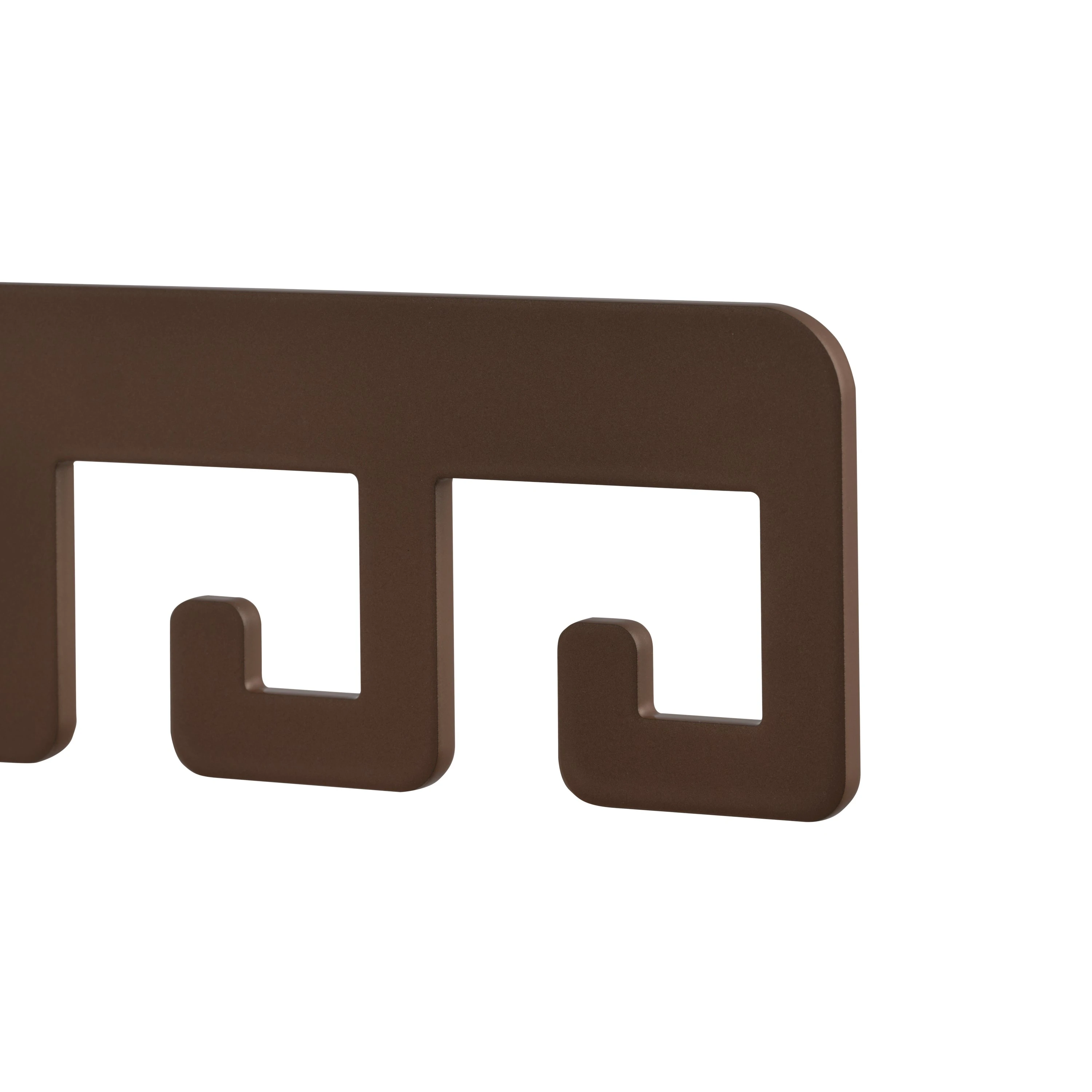 LIROdesign Garderobe Barcelona- Wandgarderobe Bronze - 4 haken