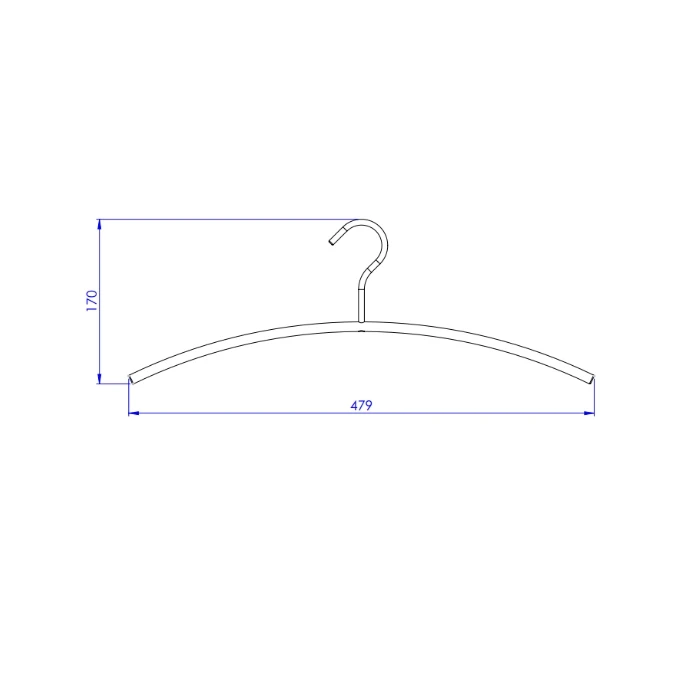 Kleiderbügel Graubeige