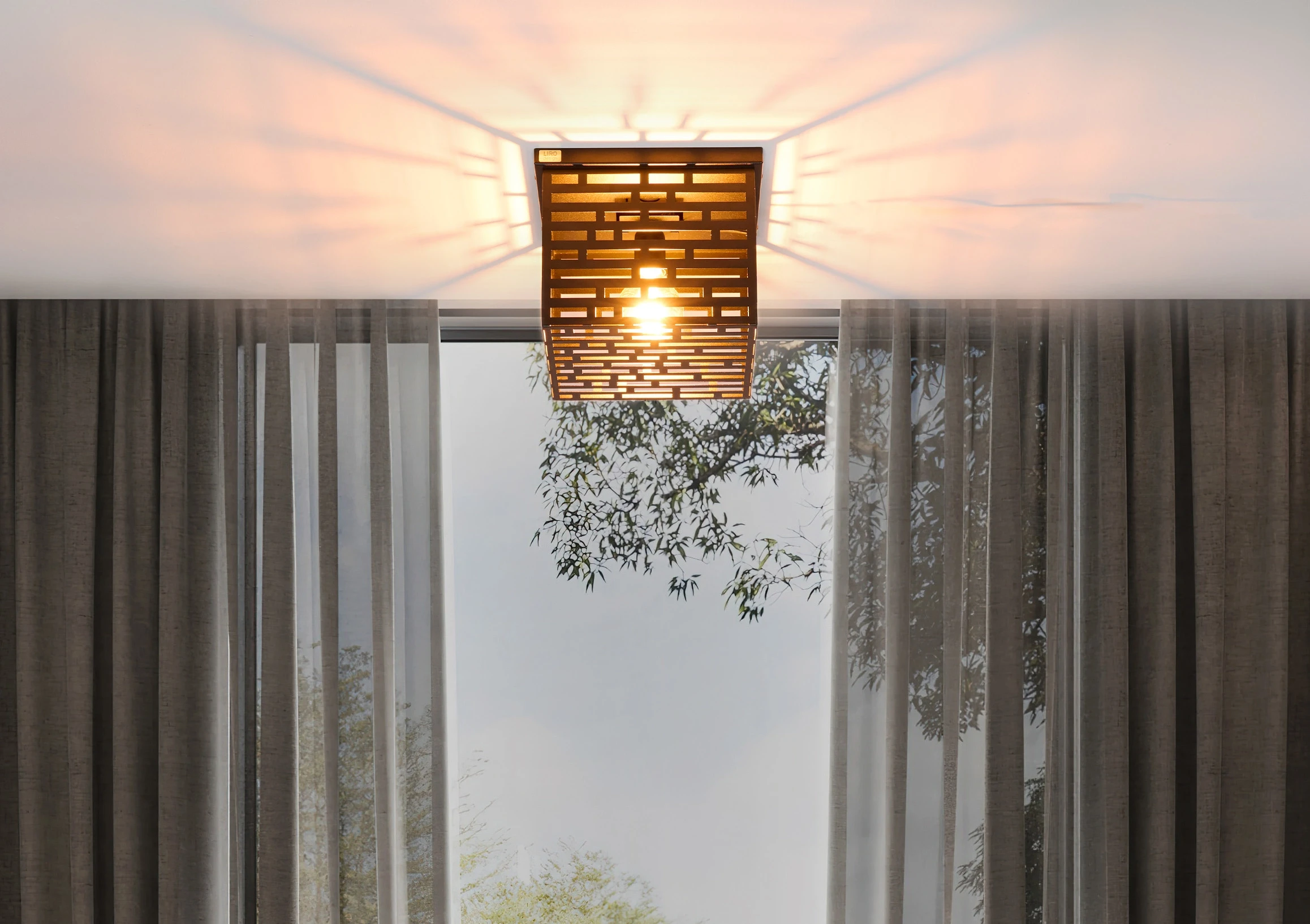 LIROdesign Deckenleuchte Bronze XL