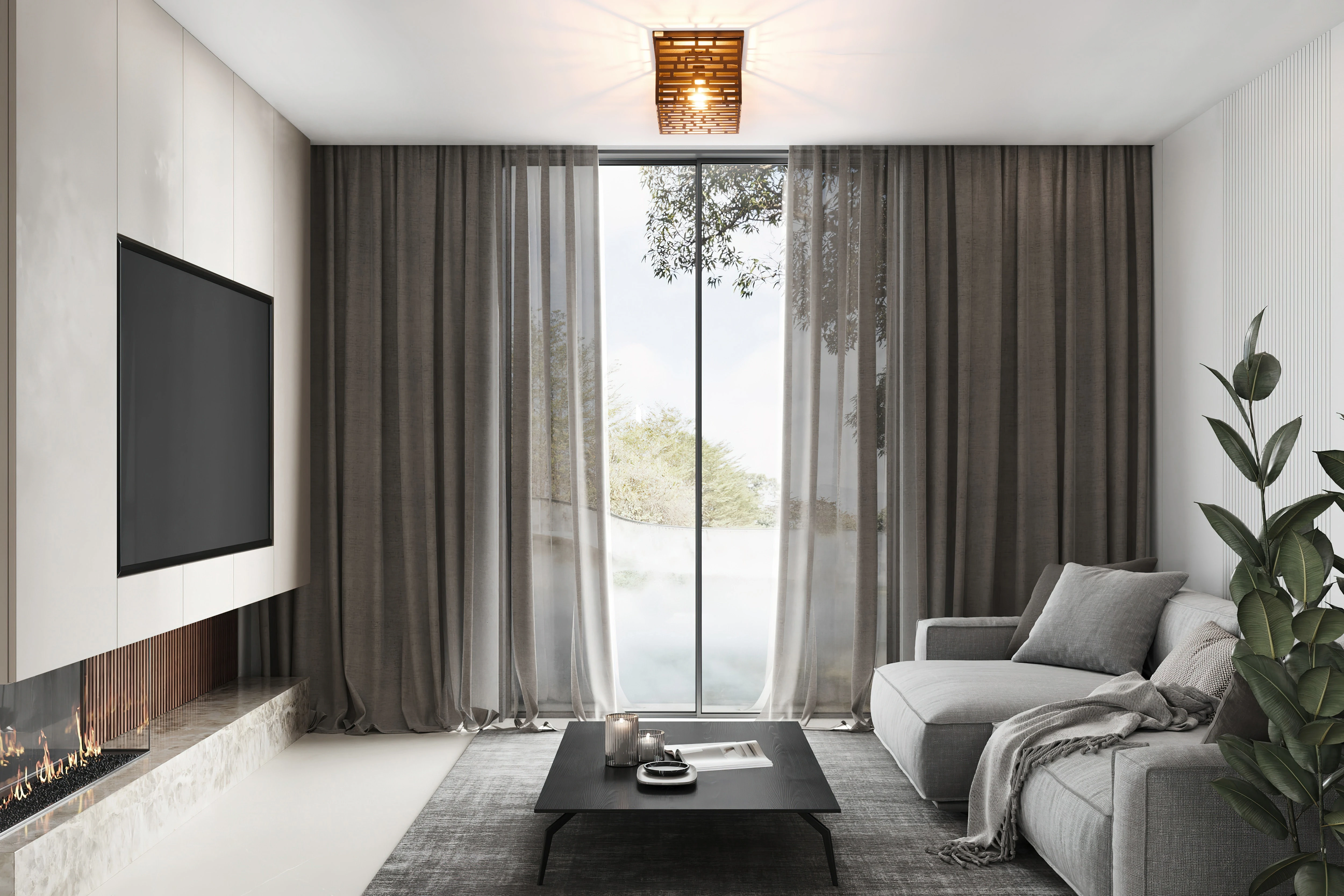 LIROdesign Deckenleuchte Bronze XL