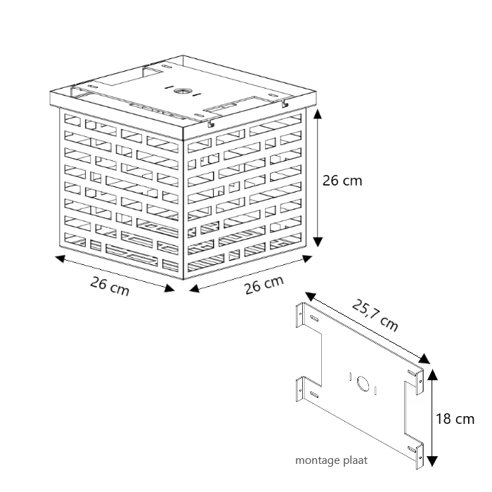 LIROdesign Deckenleuchte Bronze XL