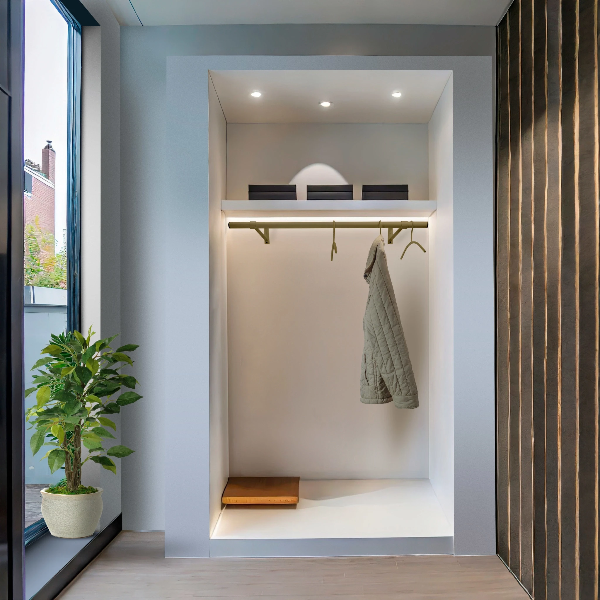 Abstandhalter 350mm gold