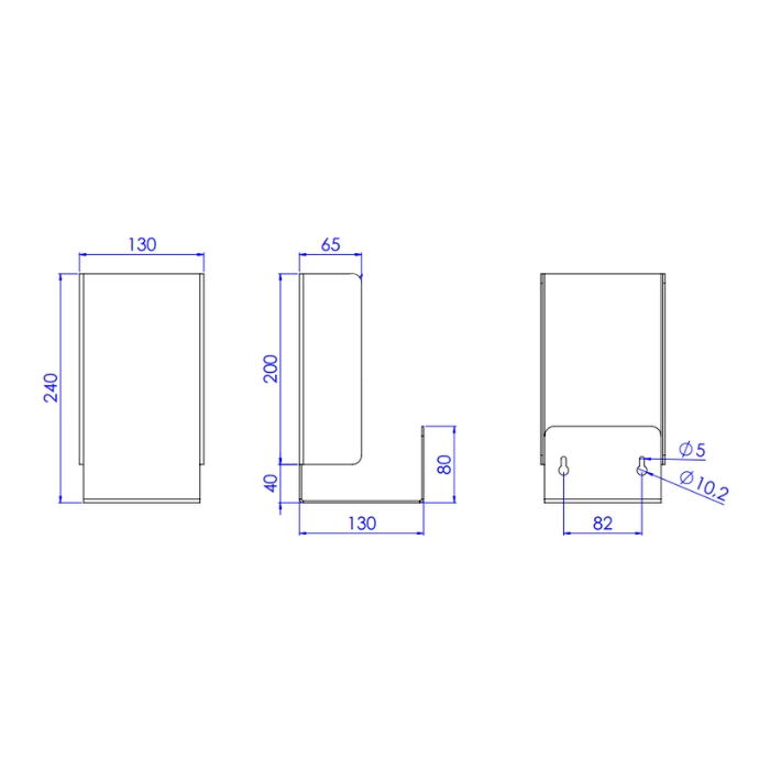 LIROdesign Toilettenpapierhalter Valencia Gold
