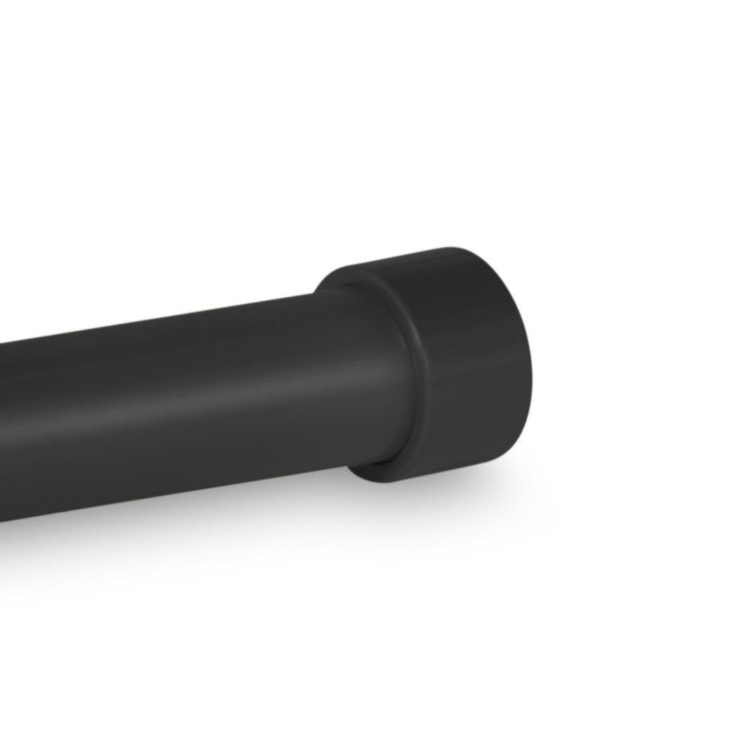 Kleiderstange schwarz Ø25 (blind)