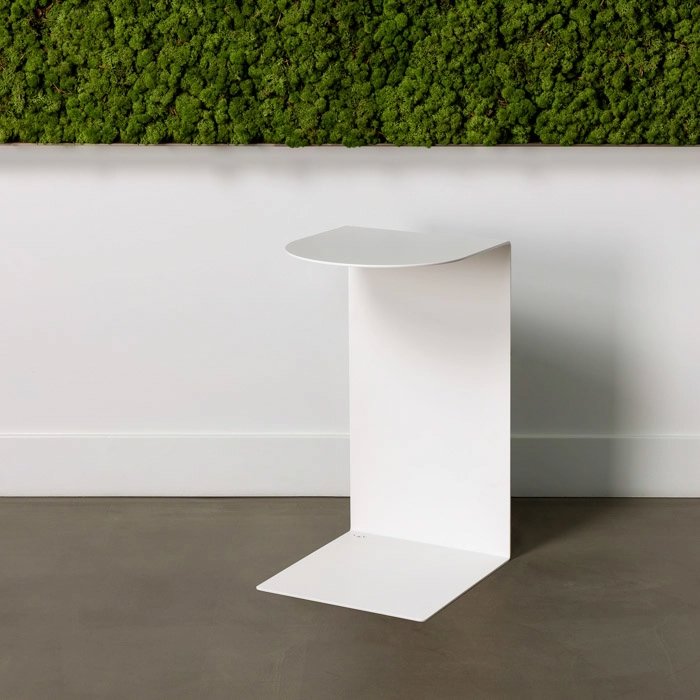 LIROdesign Beistelltisch - Sidetable Helsinki Weiß