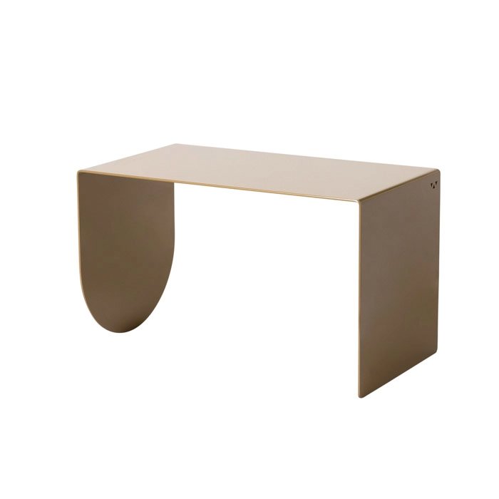 LIROdesign Beistelltisch - Sidetable Helsinki Gold
