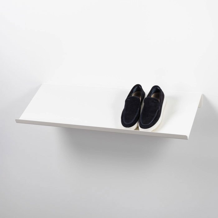 LIROdesign Schuhregal Helsinki Weiß - L