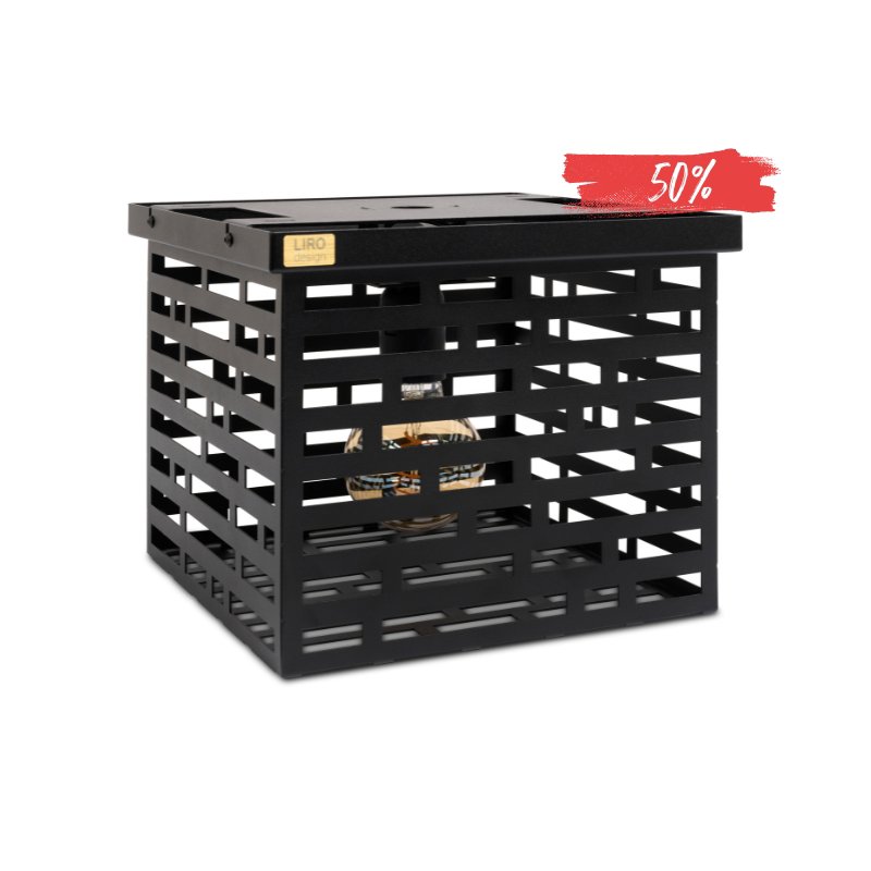 LIROdesign Deckenleuchte schwarz XL