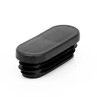 Abschlußkappe für oval Rohr 30x15 (Satz mit 2 Stück)