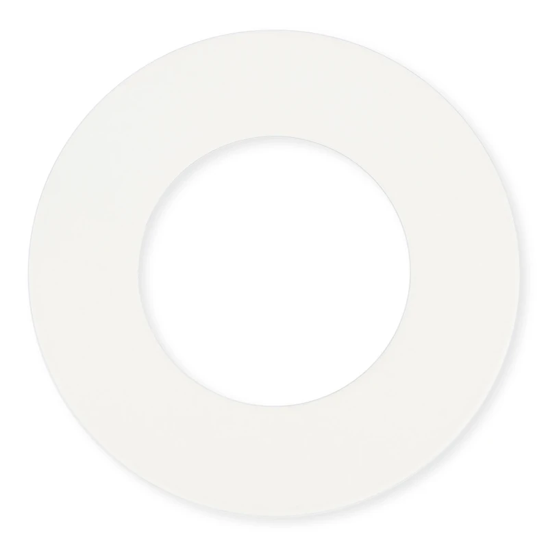 Abdeckscheibe weiß für Flansch Ø25