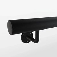 Treppengeländer schwarz rund - Ø42,4 mm