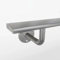 Treppengeländer Edelstahl rechteckig - 40x10