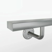 Treppengeländer Edelstahl rechteckig - 40x20