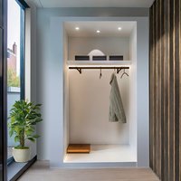 Kleiderstange Bronze Ø32 (mit abstandhalter 350mm)