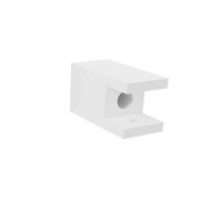 Rechteckiger Handlaufhalter für Geländer 40x20 (x2)