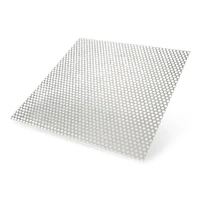 Aluminium Lochblech Loch 2 x Distanz 3,5 x Dicke 1,5 mm