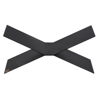 LIROdesign Buchstütze Schwarz - Buchständer - Metallbuchständer - Buchständer