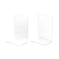 LIROdesign Buchstütze transparent (2er-Set)