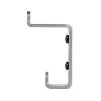 LIROdesign Kleiderhaken doppelt (Edelstahl)