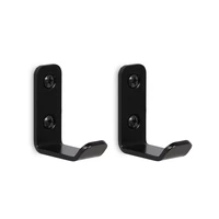 LIROdesign Kleiderhaken klein (schwarz)