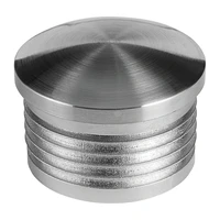 Kunststoff Endkappe für Rohr Ø33,7 (Edelstahloptik)