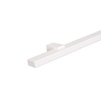 Handlauf weiß rechteckig - 40x20
