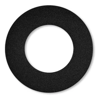 Abdeckscheibe schwarz für Flansch Ø32