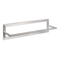 LIROdesign Garderobe Berlin - Wandgarderobe Edelstahl - 100cm