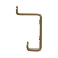 LIROdesign Kleiderhaken doppelt (Gold)