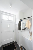 Kleiderstange schwarz Ø25 (blind)