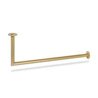 Garderobenstange Eck Gold Ø32