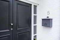 LIROdesign - Hausnummer Edelstahl - Nr. 5